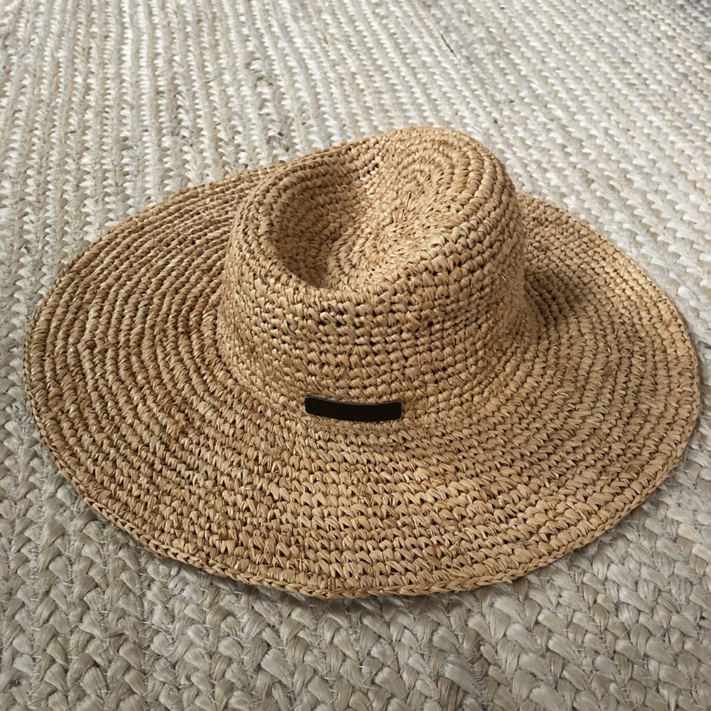 Nine West straw sun hat